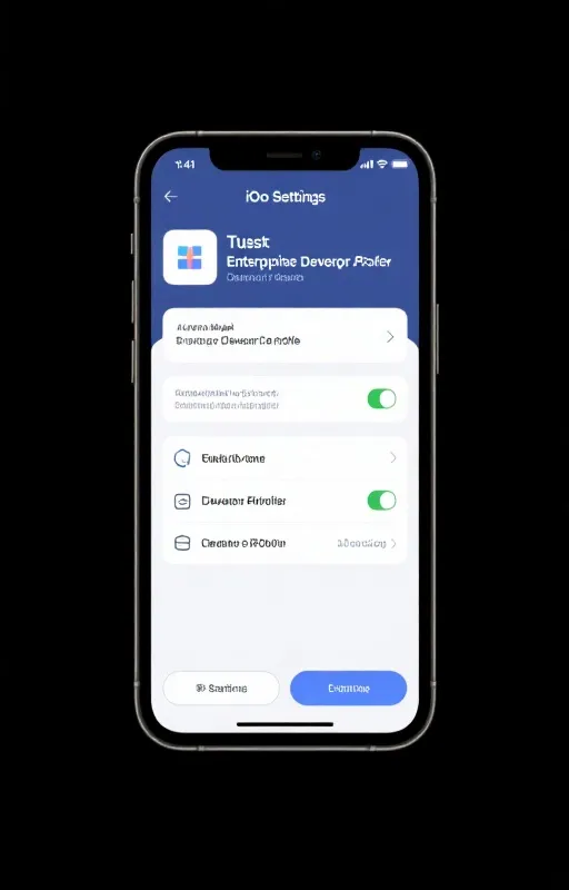 iOS 信任设置图解