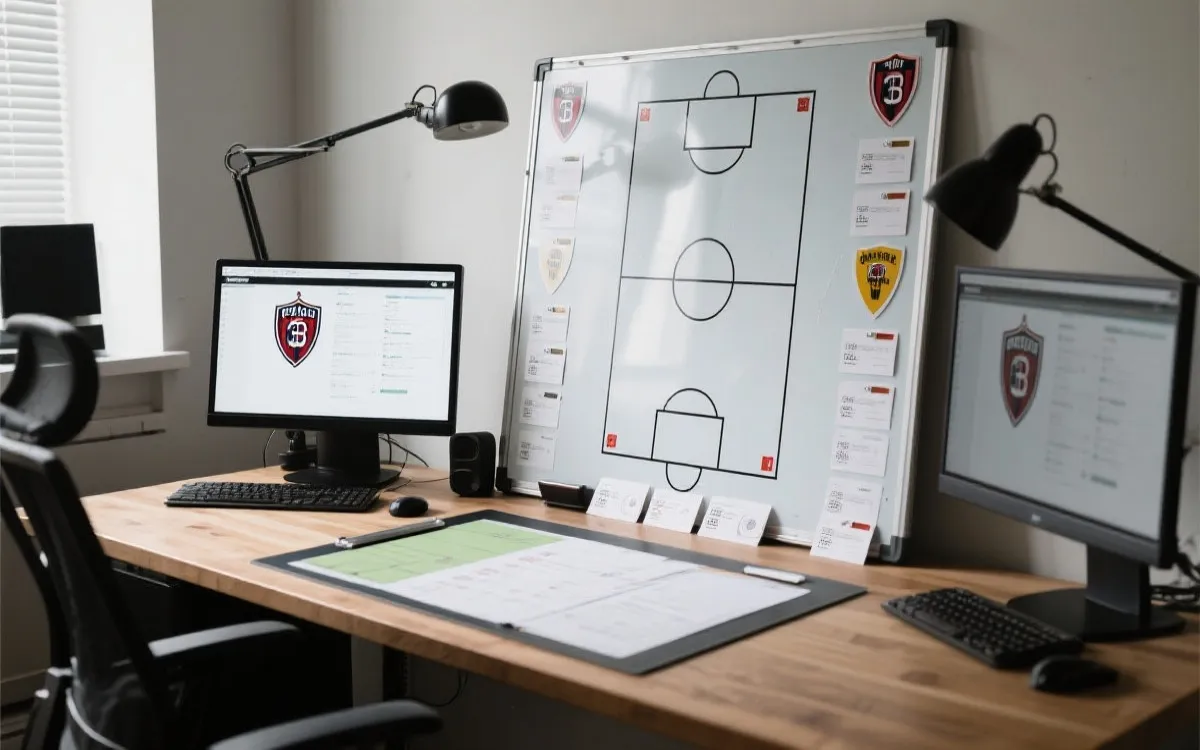 球队档案卡片风格的信息设计：入围路径、关键战役、战术风格